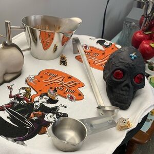 SANT’ ANDREA Gravy Boat, Ladle & 1/3 c. Stainless Steel Set/3 Pieces